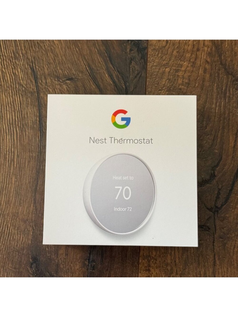 Google Nest Thermostat Model GA01334-US Snow New Factory Sealed